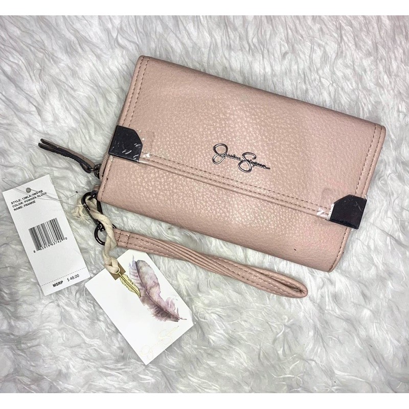 ORIGINAL JESSICA SIMPSON LONG WALLET WRISTLET IN BLUSH COLOR Shopee Philippines