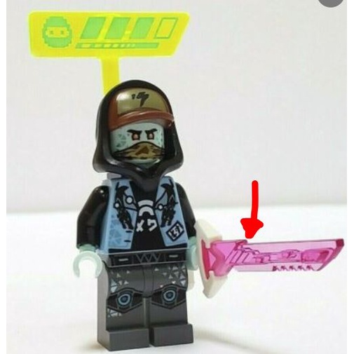 Sword with Wide Pommel Key tana Keytana LEGO Minifigure Weapon