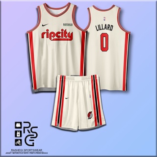 Damian Lillard Portland Trail Blazers #0 Rip City Cream — GR Jerseys