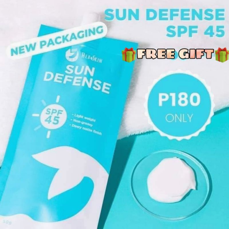 Herskin Sun Defense SPF 45 50g | Shopee Philippines