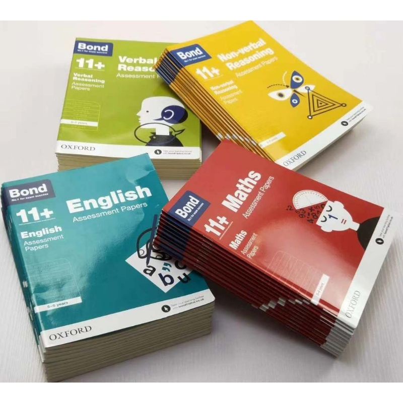Oxford Bond 11+:Assessment Papers for 5-13 Years Old English, Maths ...
