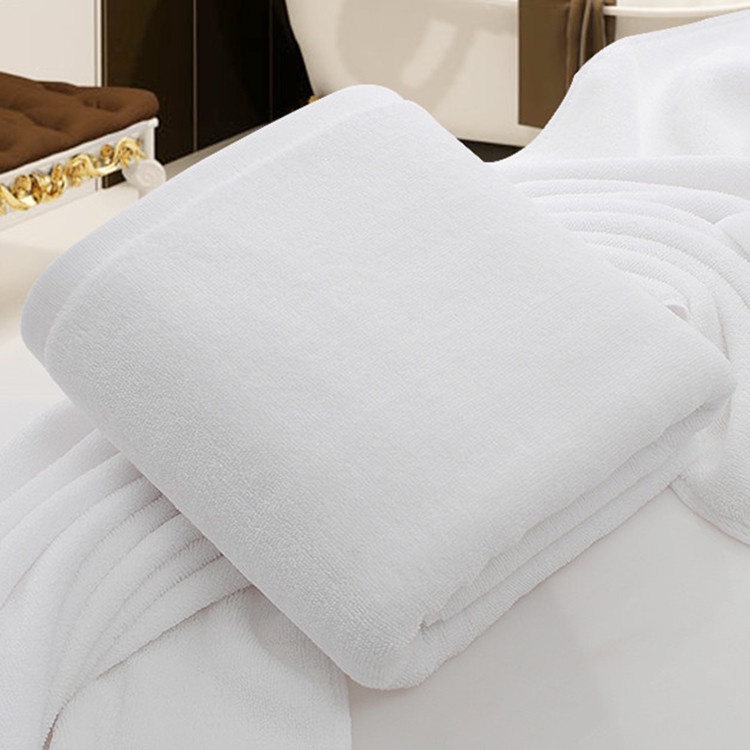 Microfiber Plain White Adult Bath Towel (70X140 CM) | Shopee Philippines