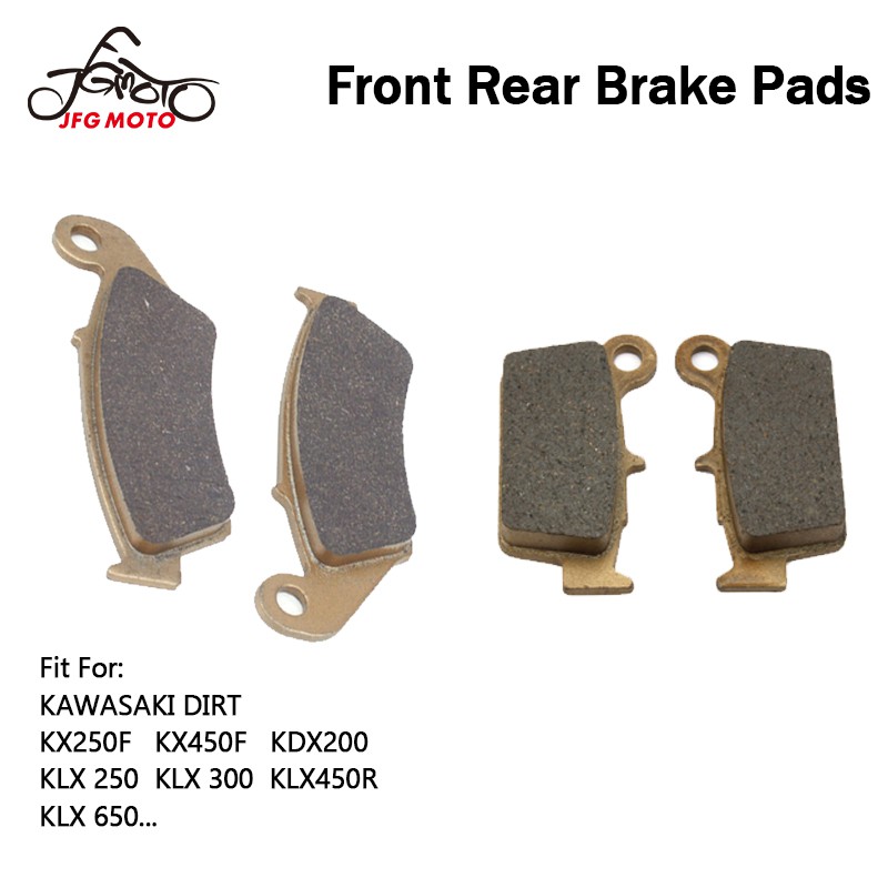 For KAWASAKI KDX200 1993-1994 KDX 200 Motorcycle Metal Front And