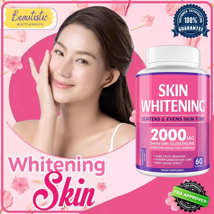 Original Gluta Advanced 10x Whitening Pearl White Usa Formula 