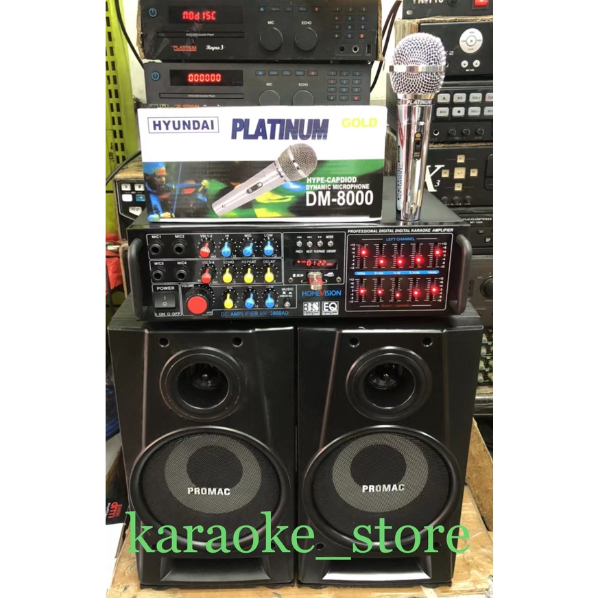 Platinum speaker hot sale and amplifier