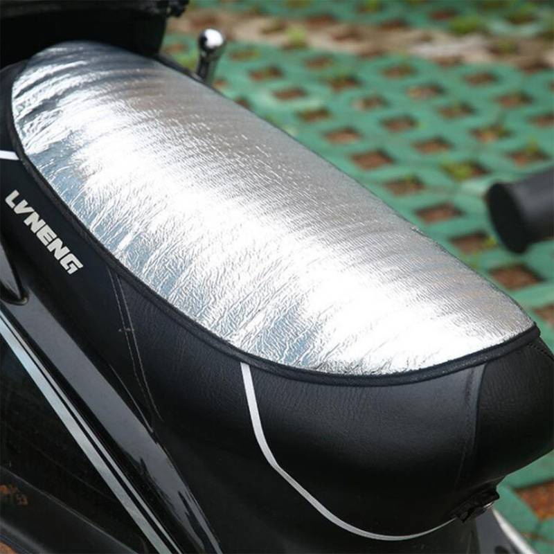 1PCS Motorcycle Seat Cover Waterproof Summer Scooter Sun Pad Heat