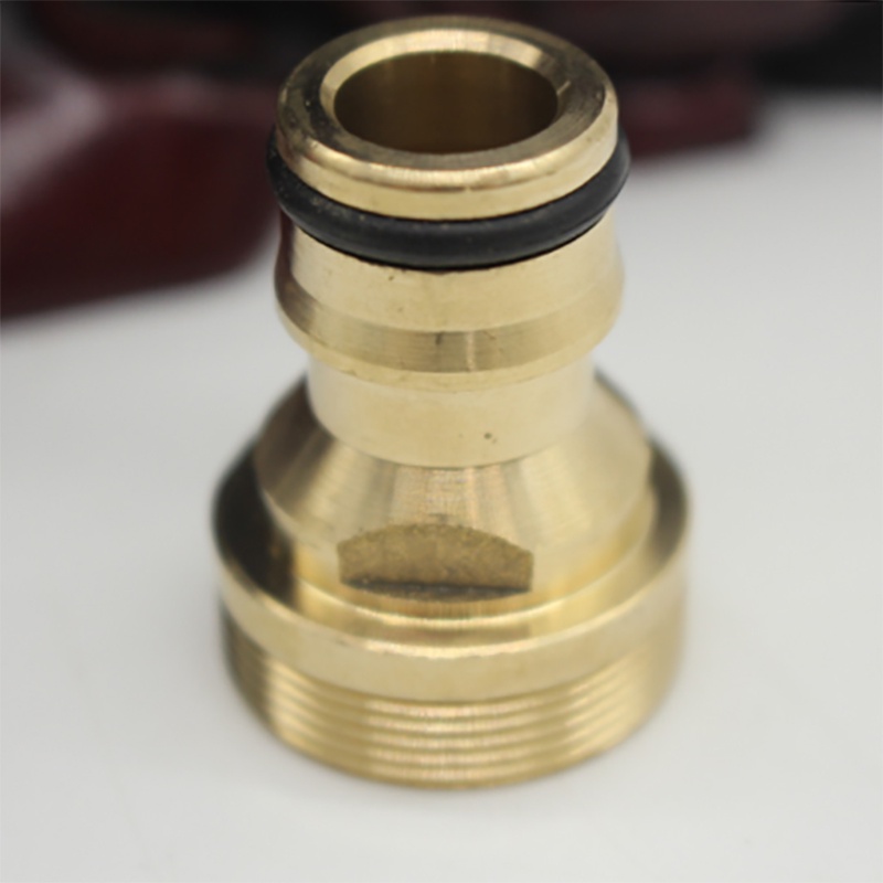 M22 Female to M24 Male Quick Connector Brass Nipple Faucet Adapter
