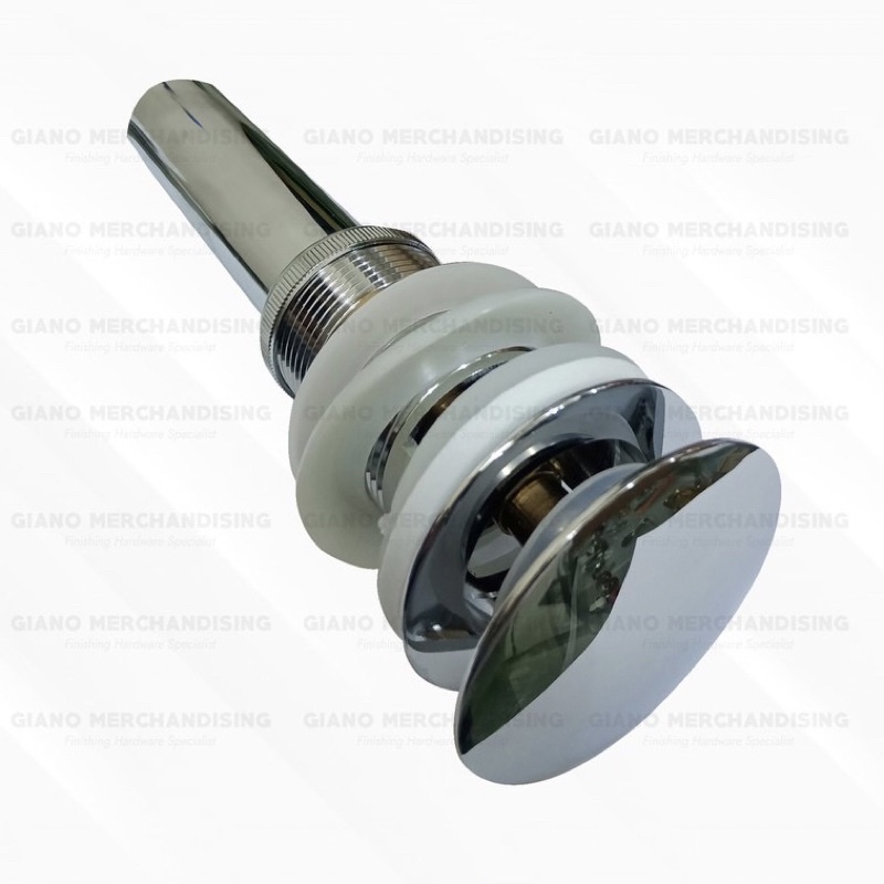 Stainless Pop Up w/overflow / No Overflow 1-1/4 Bath Sink Drain Stopper ...