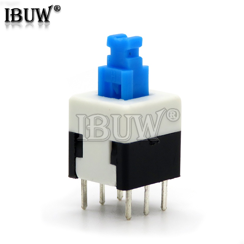 10PCS/LOT 5.8*5.8 7*7 8*8 8.5*8.5mm Self Locking Push Tactile Power ...