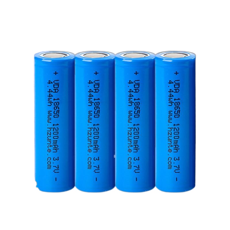 18650 Rechargeable Battery Lithium Ion Battery (1pc) 1200mAh Lithium ...