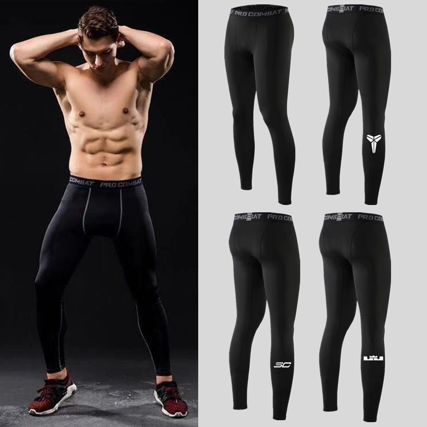 UNI.COMFIE 【S-2XL】3/4 Compression Pants for Basketball Sport