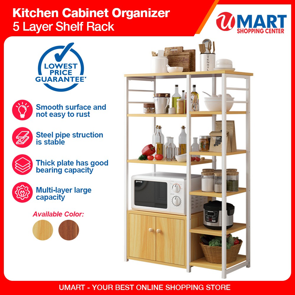 Multi Layer Shelf Floor Standing Storage Shelf Spacesaving