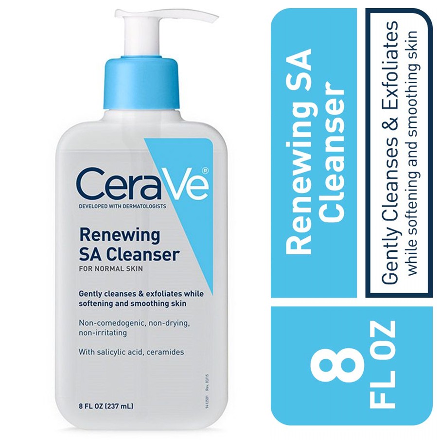 Cerave Renewing Sa Cleanser 8oz 237ml Shopee Philippines