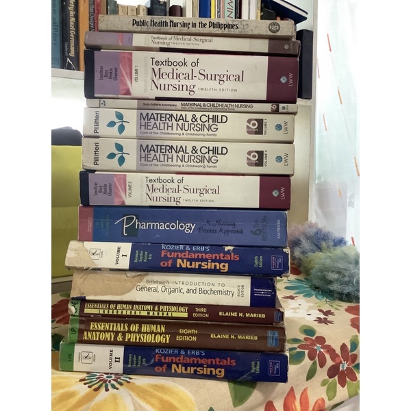 Used Nursing books (1st year4th year) Shopee Philippines