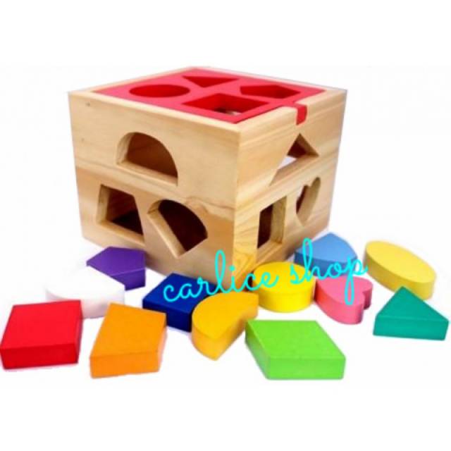 Shape Sorting Box / Toy Sorting Shape | Shopee Philippines