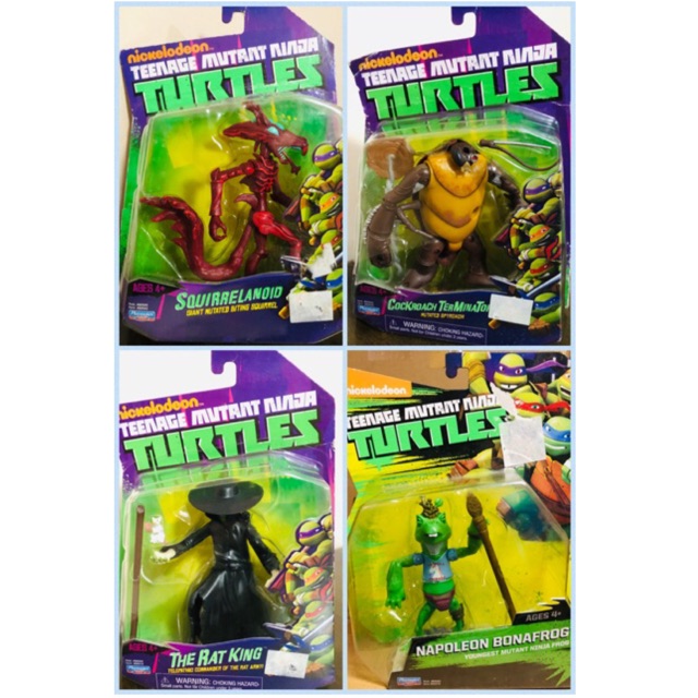 Teenage mutant ninja turtles bad guys store action figures