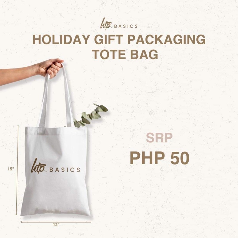 Tote bag online packaging