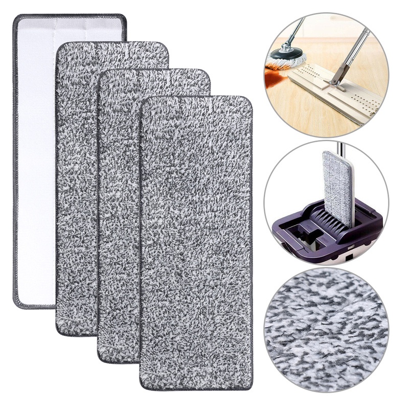 Washable Mop cloth 2 in 1 Microfiber Floor Mop Cloth Replace Rag Cloth ...