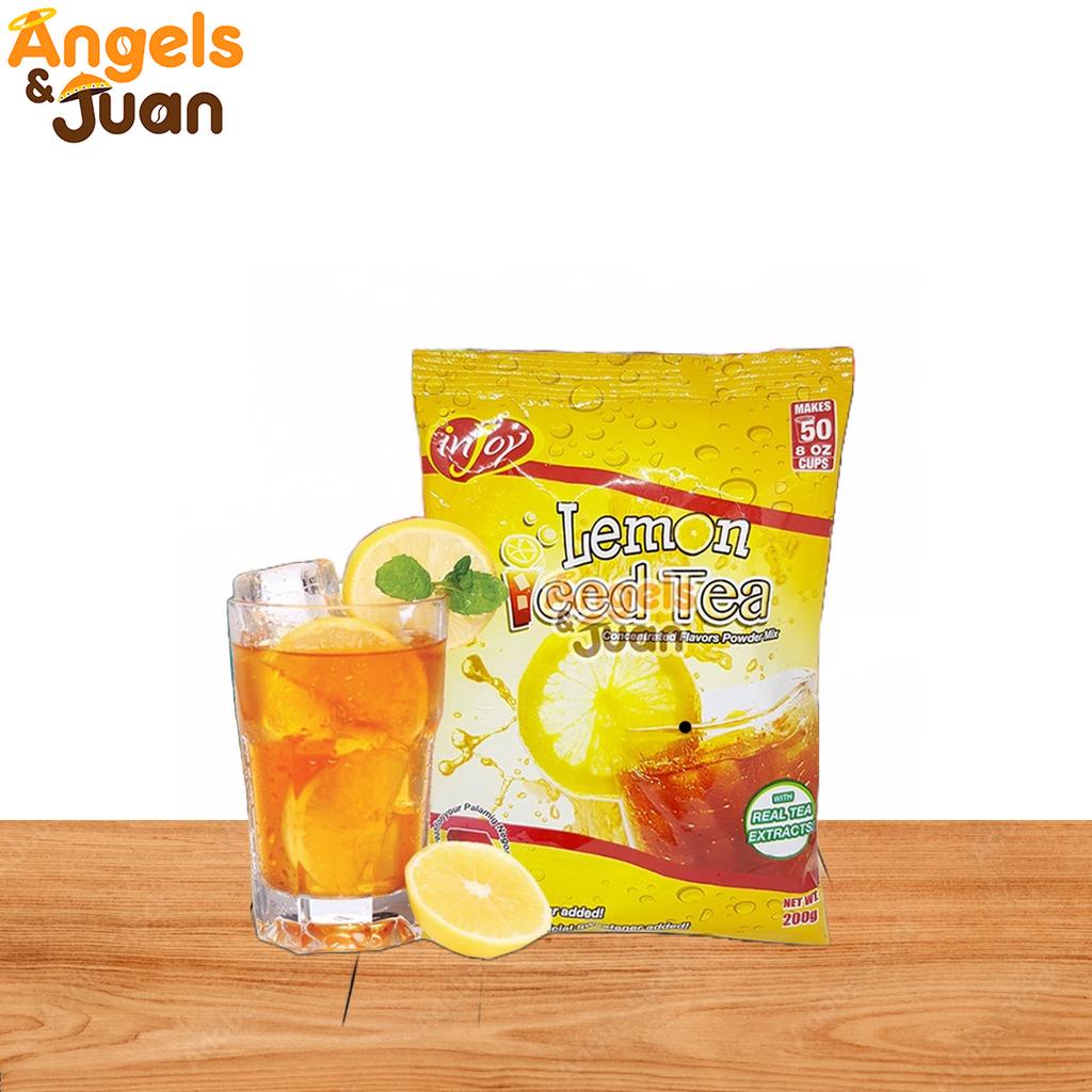 Injoy Concentrated Juice Powder Lemon Iced Tea Palamig 200g w/ Intense ...