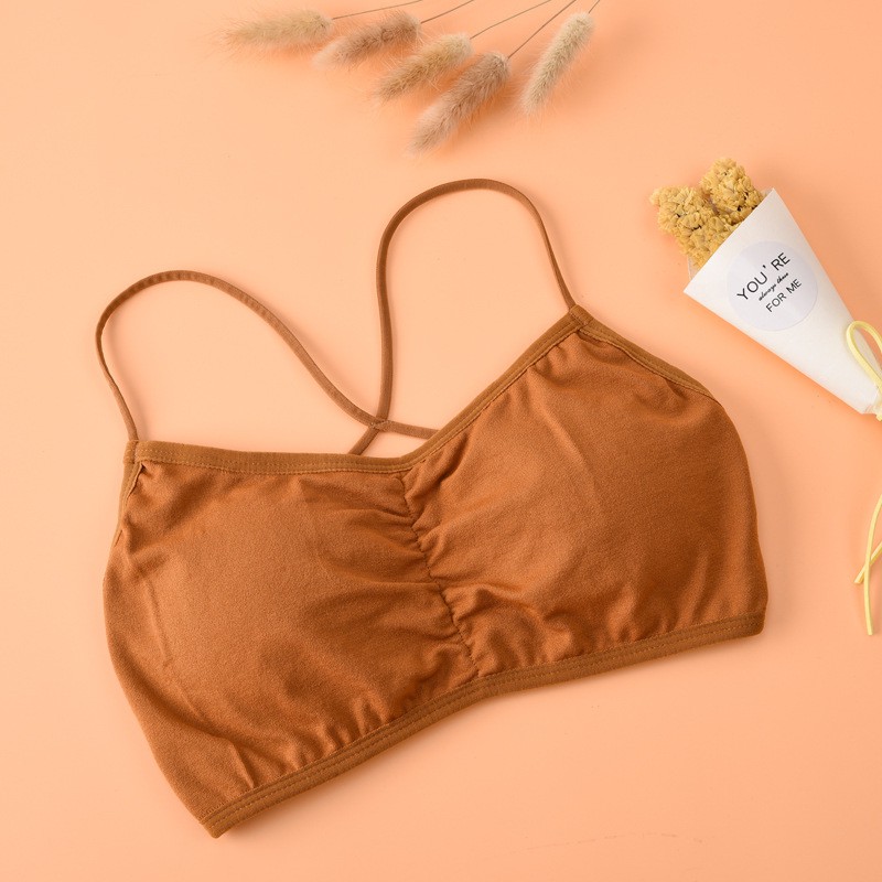 WILD FASHION Backless Bra Wrapped Chest Vest Bras Shopee Philippines