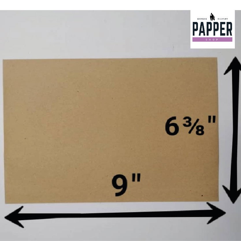 Envelope 6 3/8 x 9 (25 Pcs) Shopee Philippines