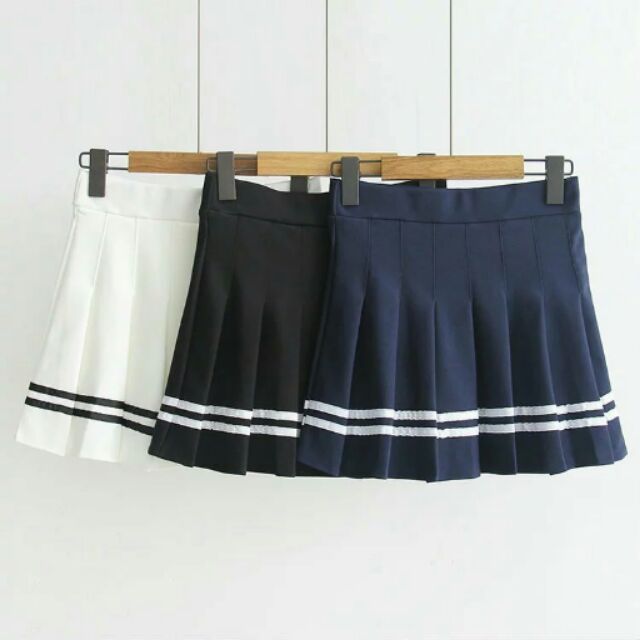 Japanese School Skirt ( SEWYOU ) | Shopee Philippines