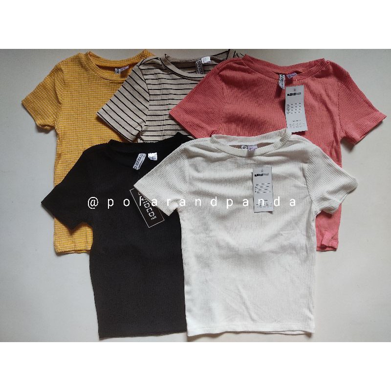 H and clearance m basic tees