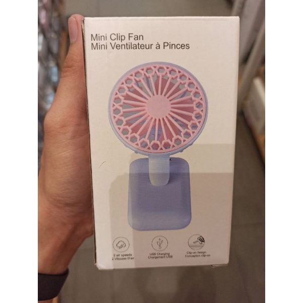 Miniso Mini clip fan miniso Shopee Philippines