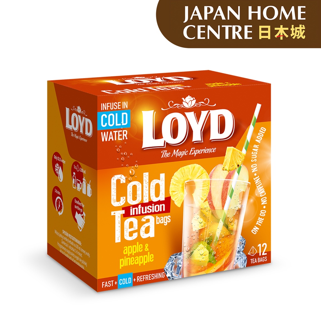 Loyd Cold Infusion Tea Bags Apple & Pineapple Flavor 2.5gm*12Teabags ...