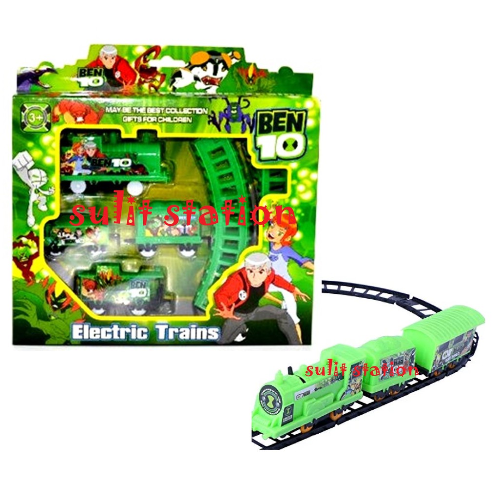 Ben 10 hot sale train toys