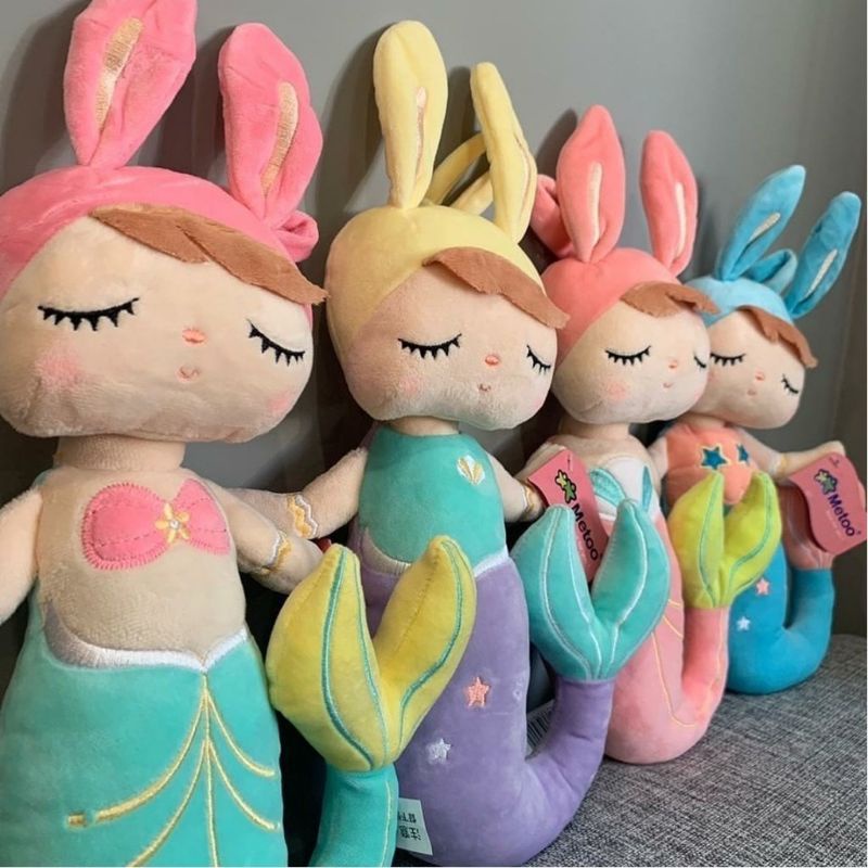 Metoo angela Stuffed Mermaid Doll Cute 38cm Height SNI | Shopee Philippines