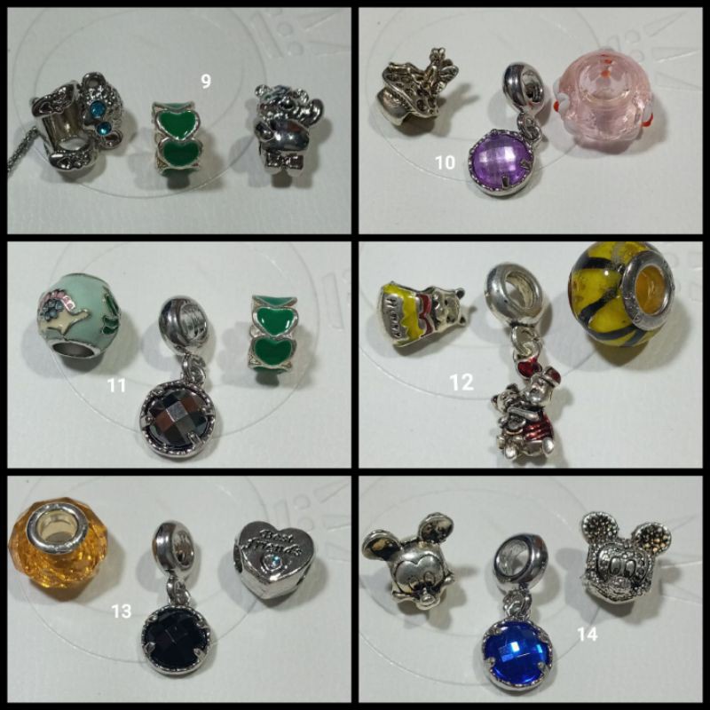 ONHAND Pandora Charms (silver plated) Shopee Philippines