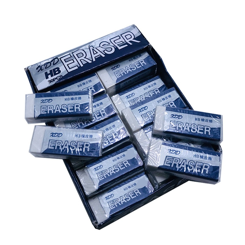 1Box / 30Pcs Patek Stationery Eraser Set HB Eraser Exam Erasers Office ...