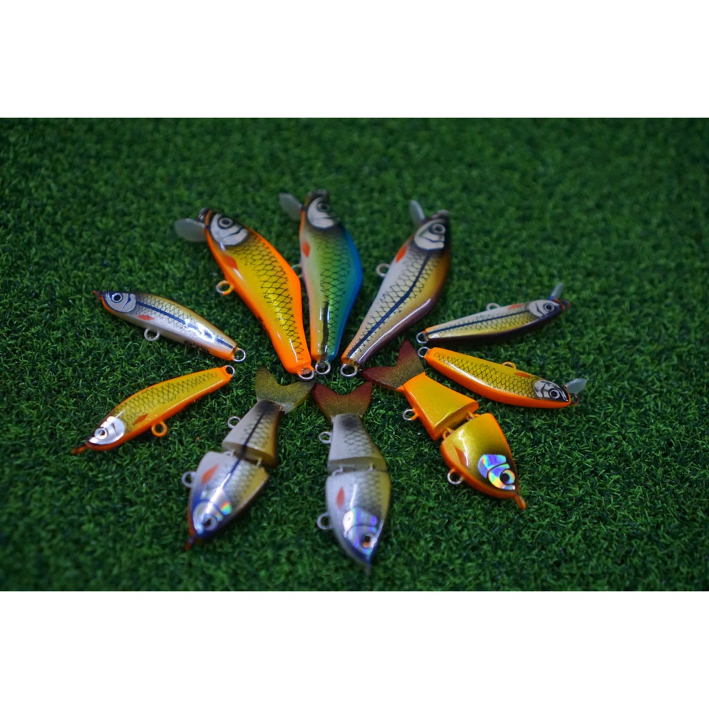 Ncr Handmade Lure Swimbait ( Gold Fish ) | Shopee Philippines