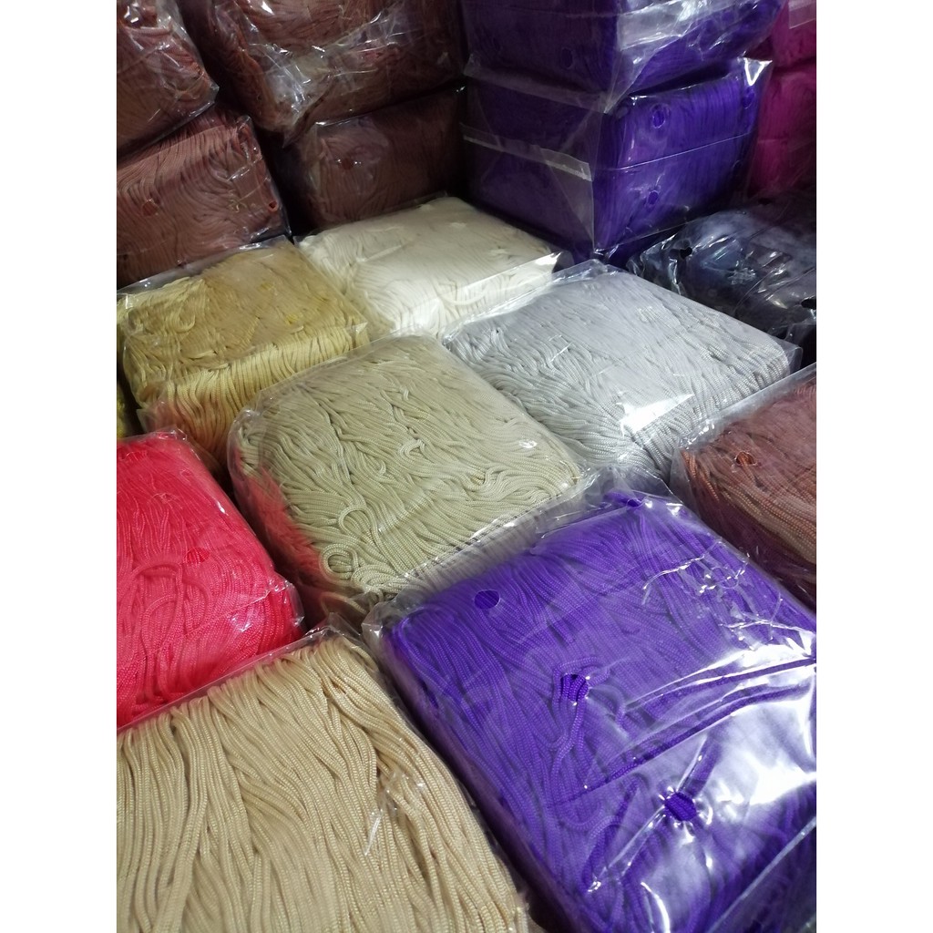 SIAM ROPE THREAD 500g~PLAIN HOOK THREAD MIX COLOR/ | Shopee Philippines