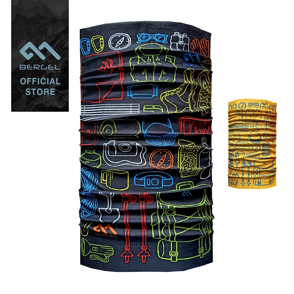Bergel Hiker Multifunctional Headwear (2 Color Options) Local Filipino ...