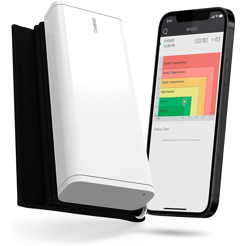 QARDIOARM Wireless Blood Pressure Monitor Easy Use Smart Upper