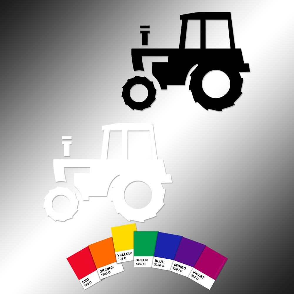 Stickers | 1X Farm Tractor | Ford | Kubota | John Deere | Farming logo ...