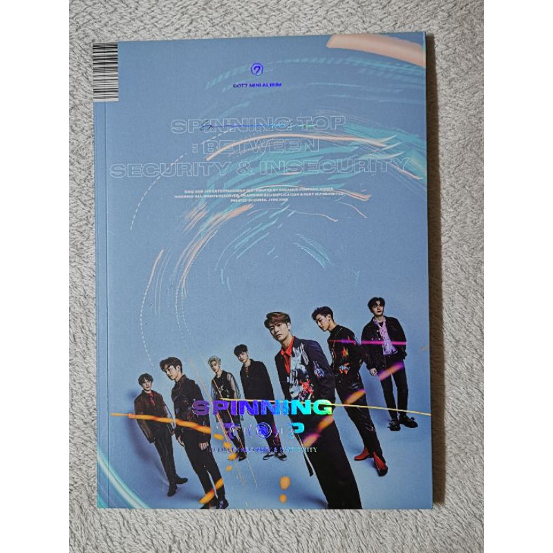 GOT7 Spinning Top Album Security Version (Youngjae PB and/or Jinyoung