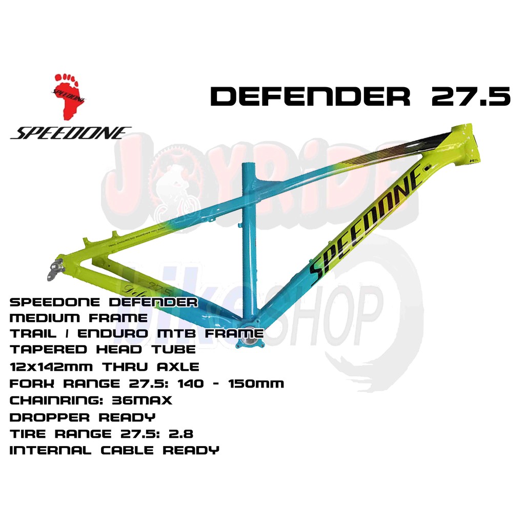 Speedone Defender Frame MTB 27.5 | Shopee Philippines