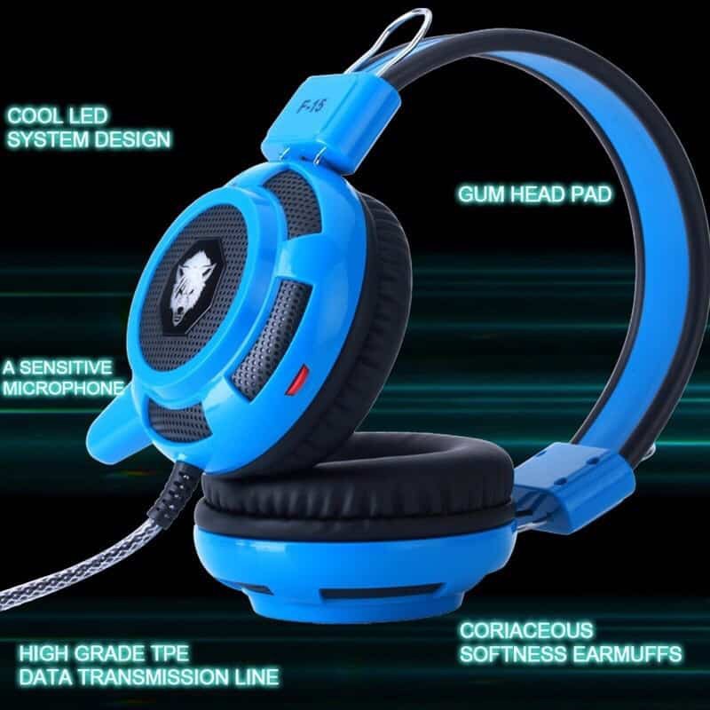 Badwolf headset 2024 noise cancelling