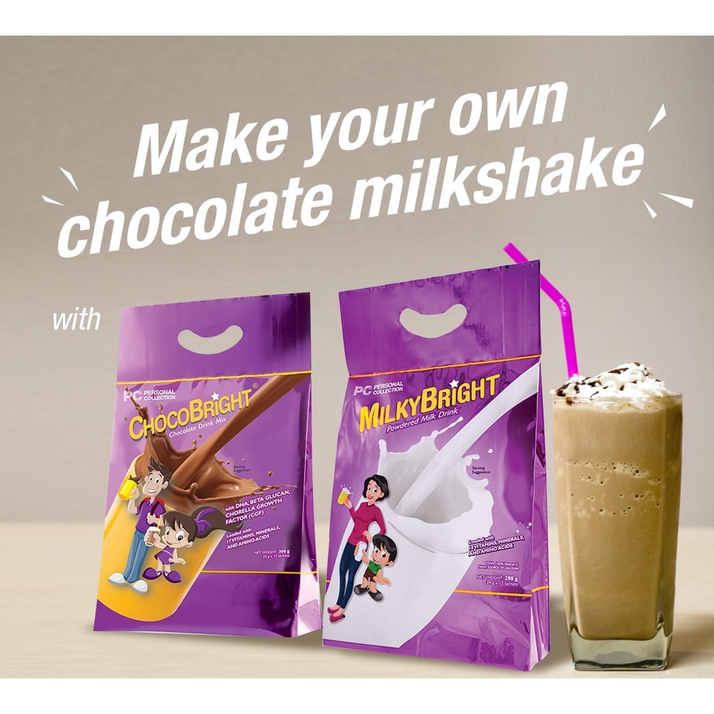 ChocoBright Chocolate Drink Mix 25g sachet Shopee Philippines