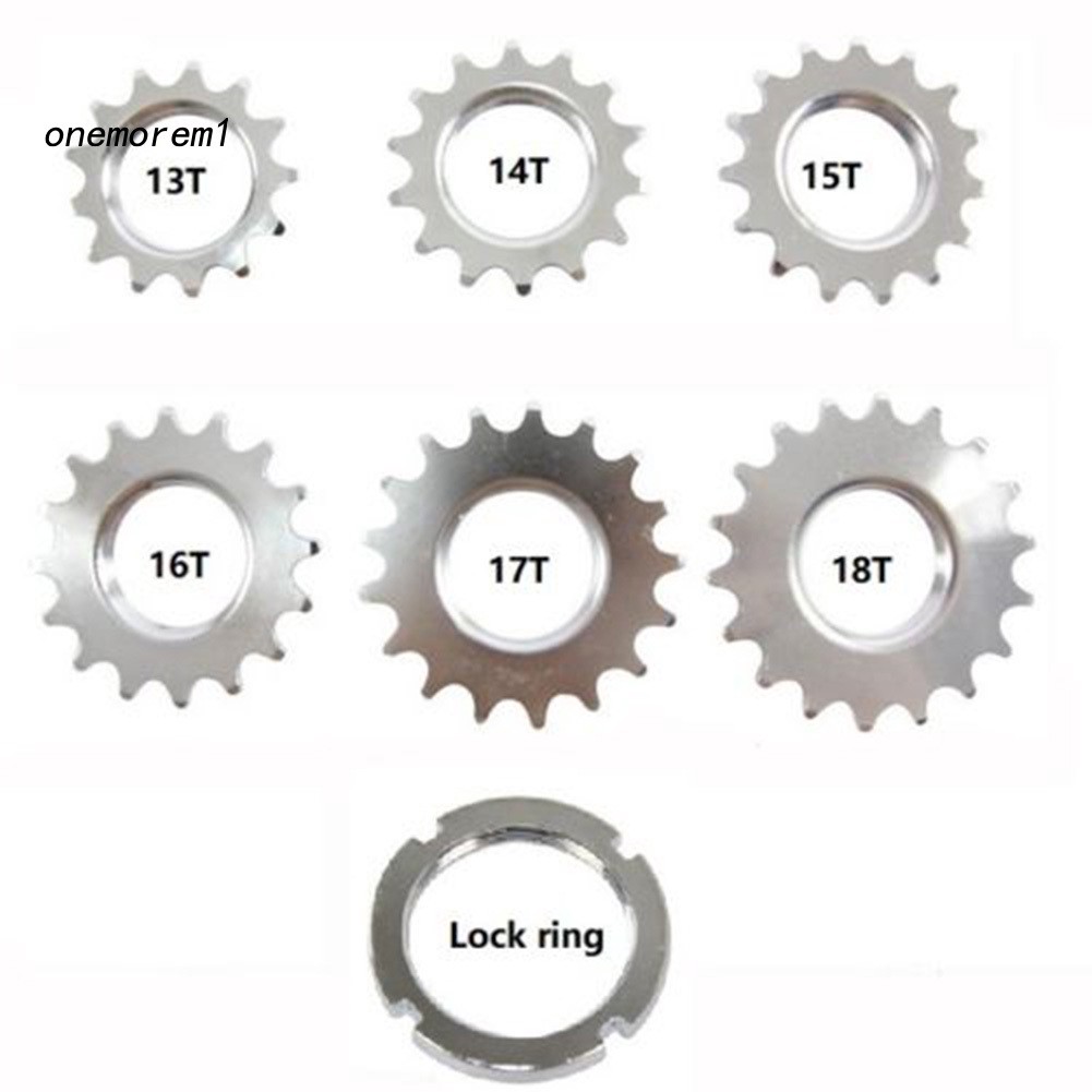 Bike Accessories 14/15/16/17T Fixed Gear Track Bike Single Speed 1 ...