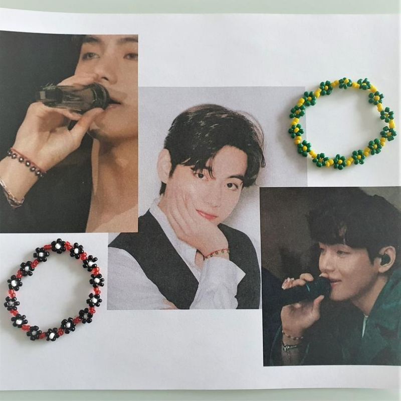 BTS V Taehyung's Woven Bracelet – Kpop Exchange