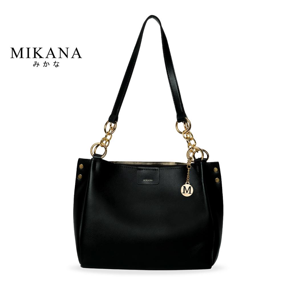 Mikana Shoulder Bag Collection for Woman Fashion leather office bag chain bags tote bag for women Shopee Philippines