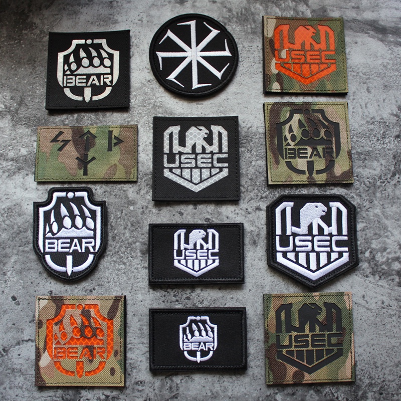 Escape From Tarkov Surrounding USEC Team Reflective Badge Embroidery