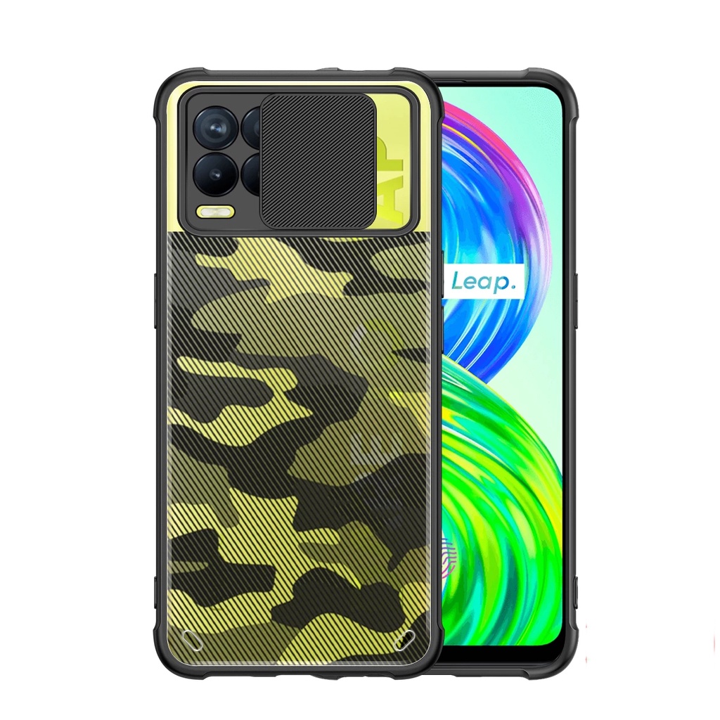 [Ready Stock] Camouflage Push Pull Case infinix Note 10 8 Hot 10s 10T ...