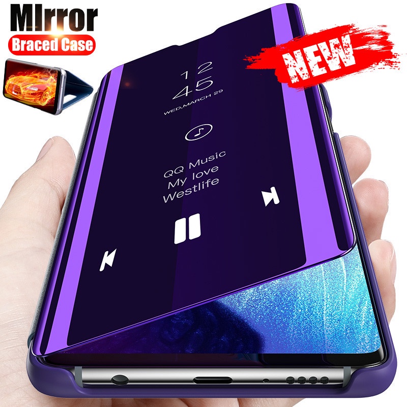 Smart Mirror Flip Case Huawei Nova 5T 7i Nova Pro SE Y6S Y9S