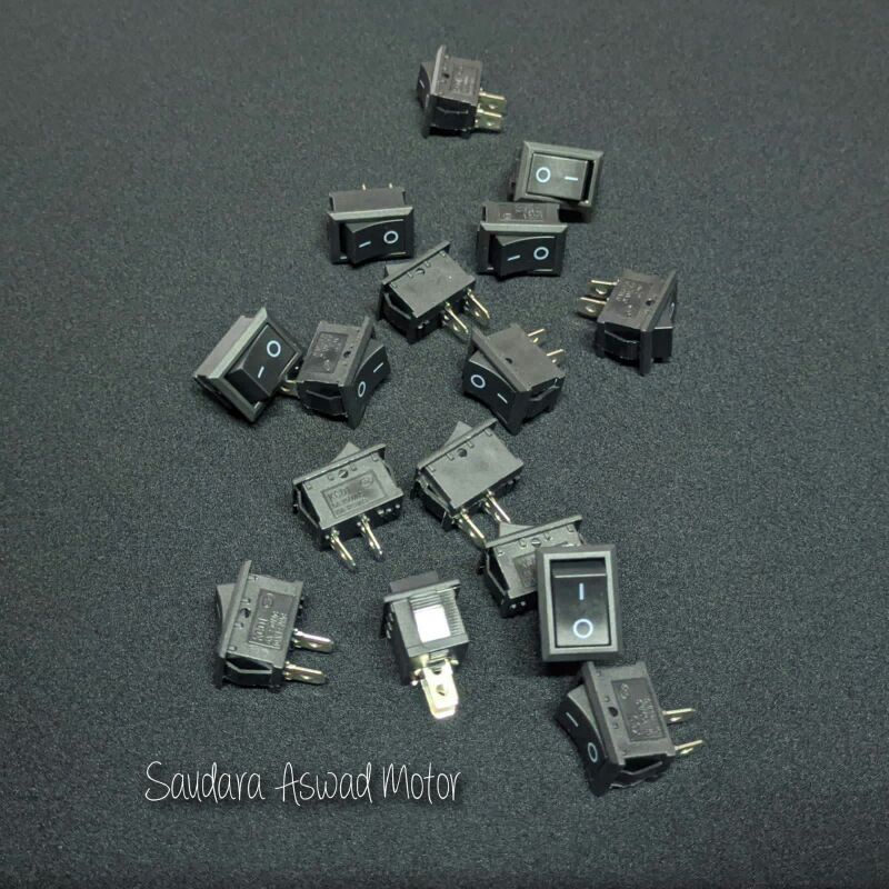 TOMBOL Midle On Off Button / 2 Leg On Off Switch 2 pin Shopee Philippines