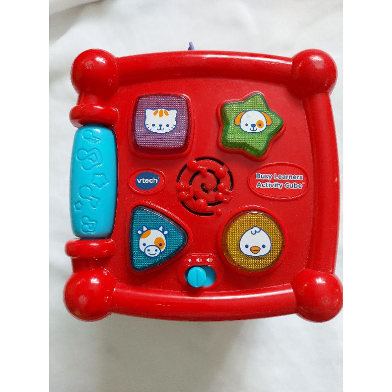 Vtech busy learning activity hot sale cube